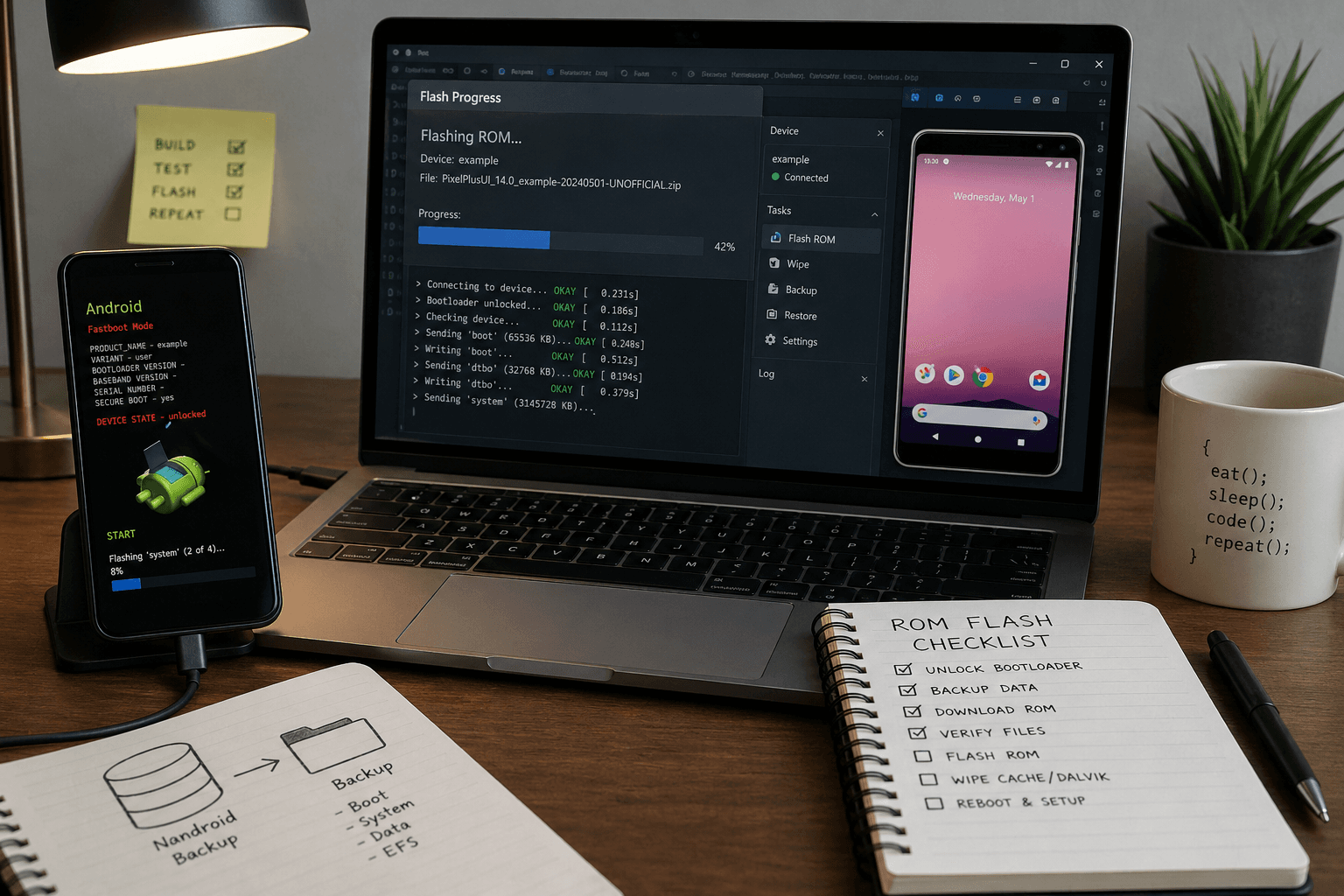 Xiaomi Android 17 flashing checklist and rollback prep