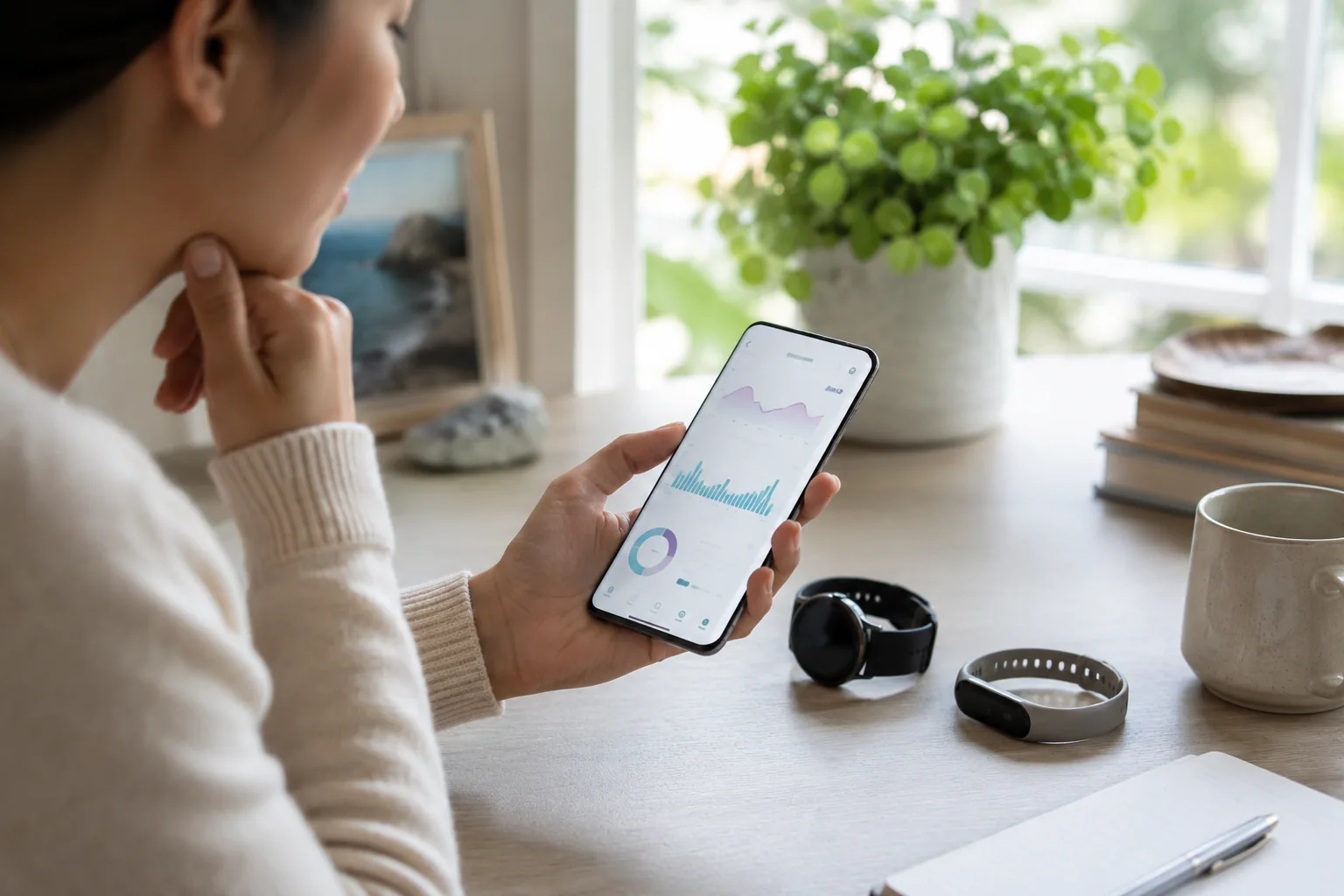 Google Health Coach and connected wellness data summary cards