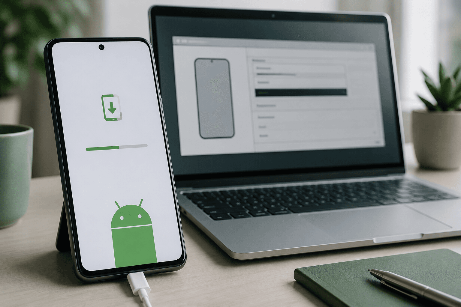 Android 17 QPR1 Beta 2 install options with OTA and Flash Tool paths