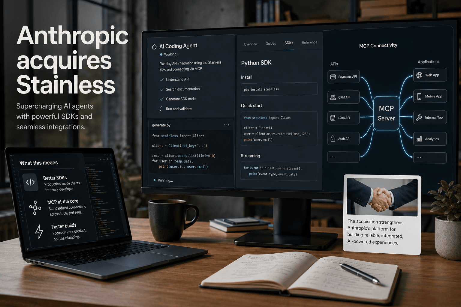 Anthropic Acquires Stainless: Claude Code, MCP, and Agent Tooling