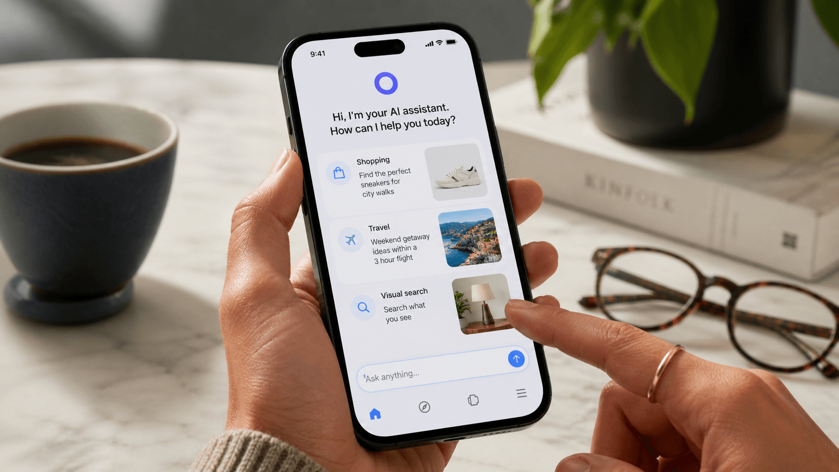 Meta Muse Spark powered Meta AI app with multimodal and shopping features
