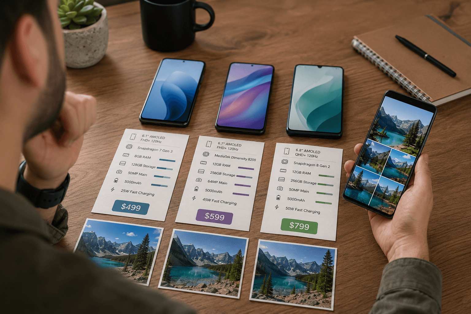 Smartphone buying checklist comparison desk