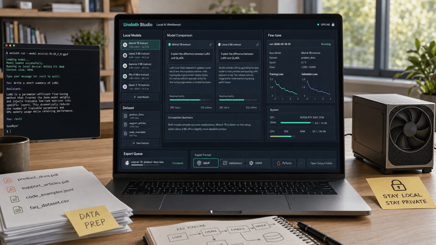 Unsloth Studio Could Be the Local AI Workbench to Watch in 2026