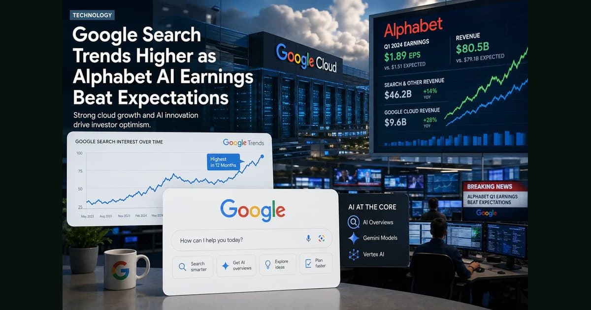 Why Google Is Trending Today: What Alphabet’s Q1 2026 AI Numbers Actually Mean