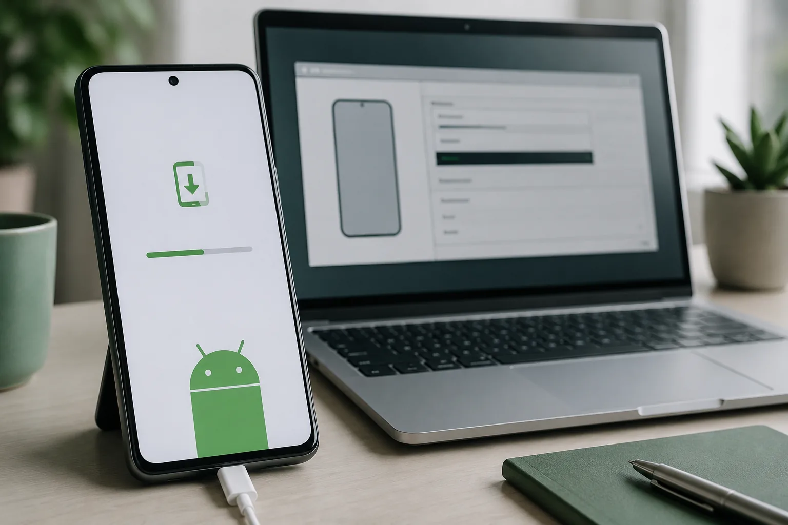 Android 17 QPR1 Beta 2 install options with OTA and Flash Tool paths