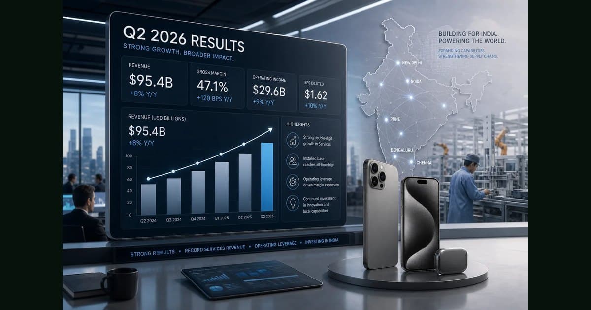 Why Apple Is Trending Today: What Its Q2 2026 Results Mean for iPhone Buyers, Developers, and India