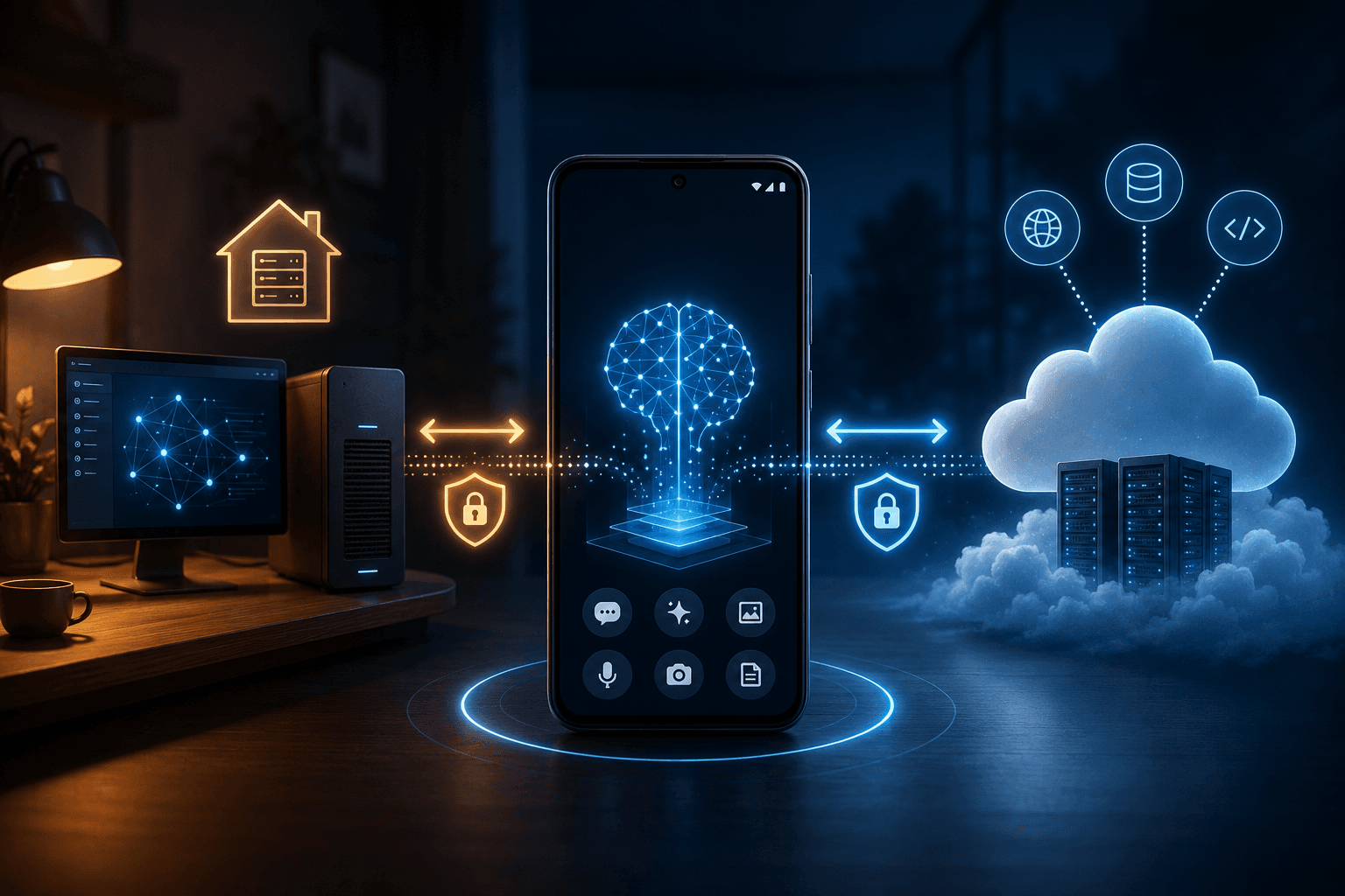 Google AI Edge Gallery MCP tool workflow on Android