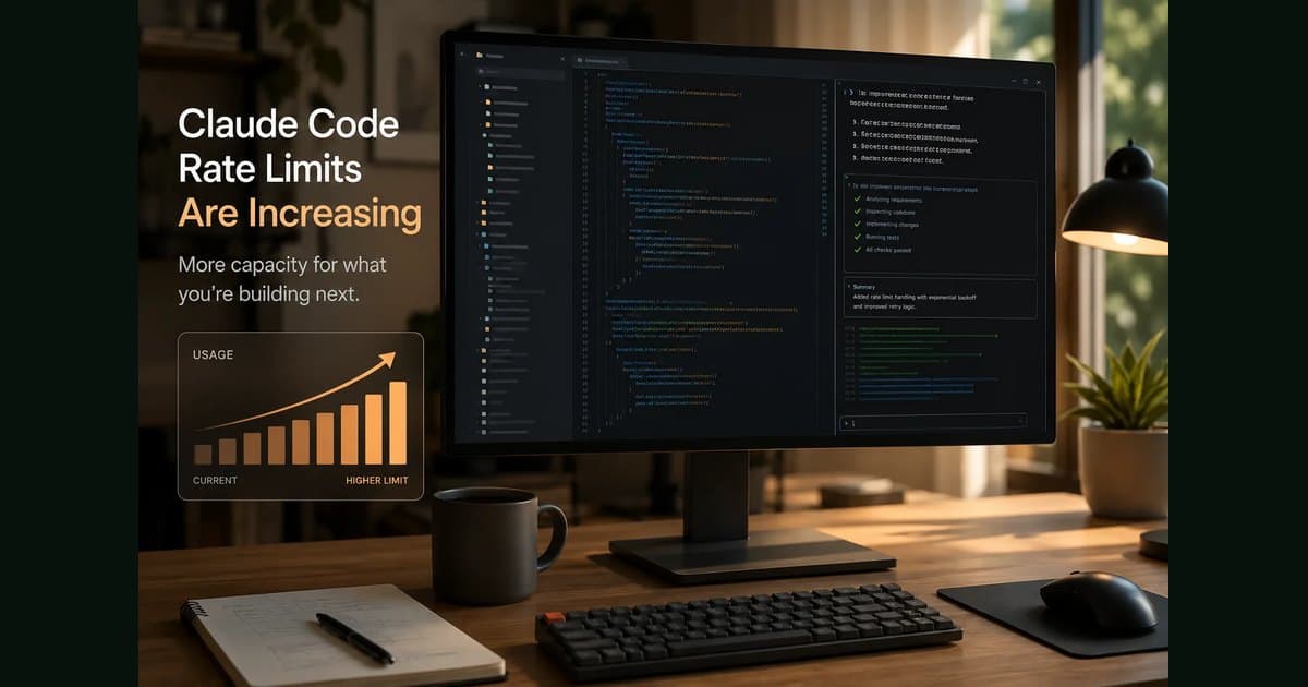Claude Code Rate Limits Just Doubled: What Changed for Paid Plans