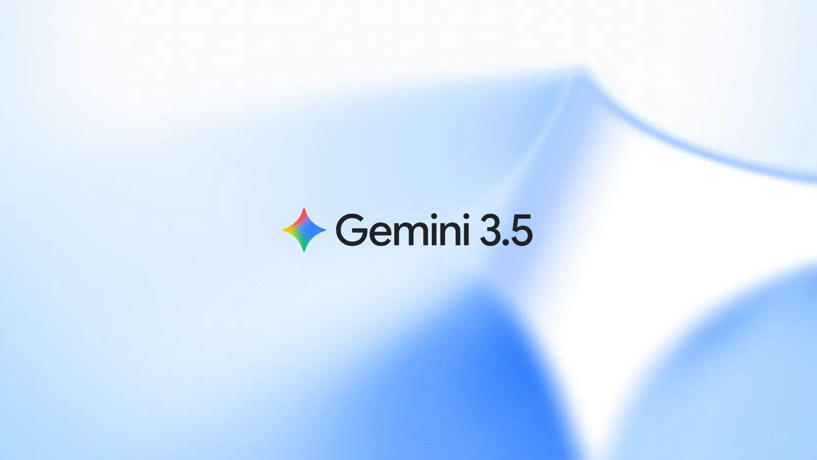 Gemini 3.5 model announcement artwork