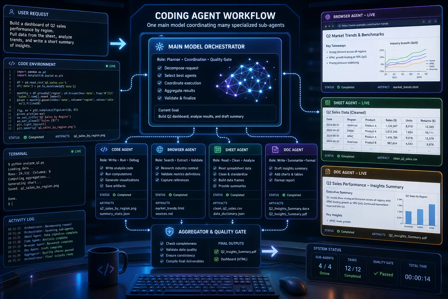 Kimi K2.6 agentic coding workflow across tools