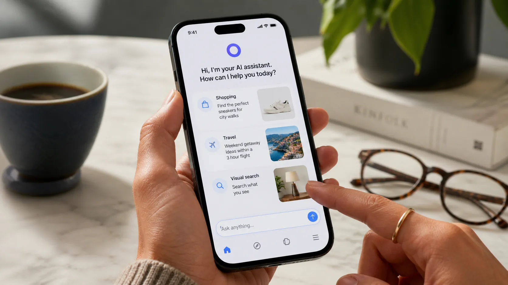Meta Muse Spark powered Meta AI app with multimodal and shopping features