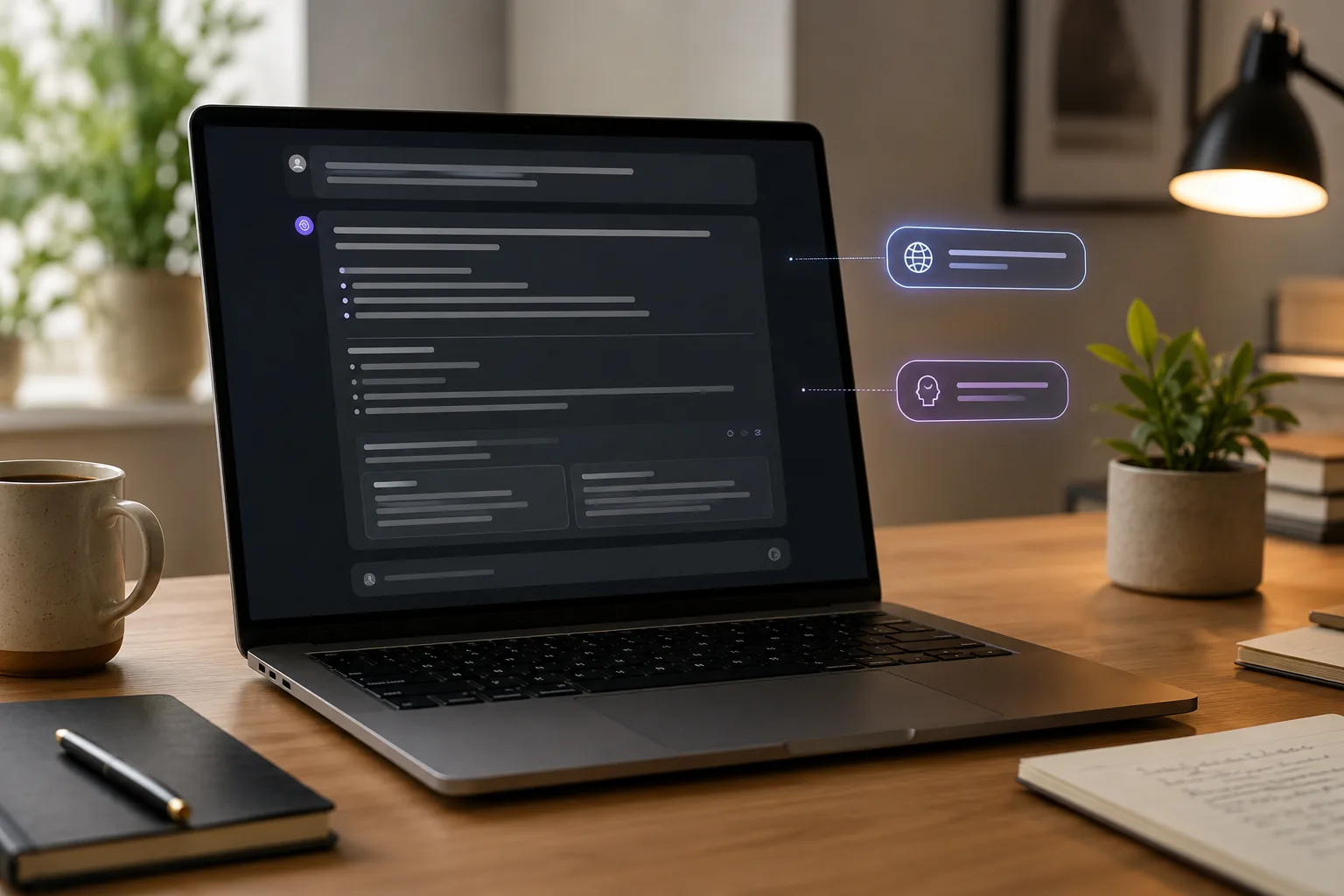 GPT-5.5 Instant default ChatGPT workflow on a modern workspace screen