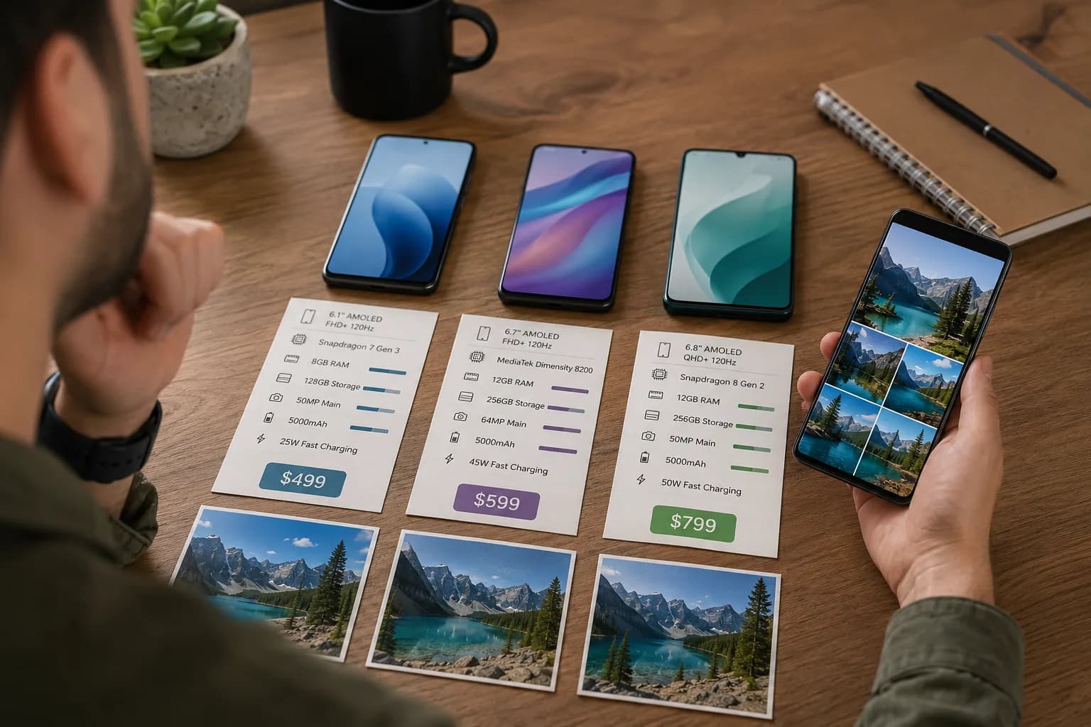 Smartphone buying checklist comparison desk