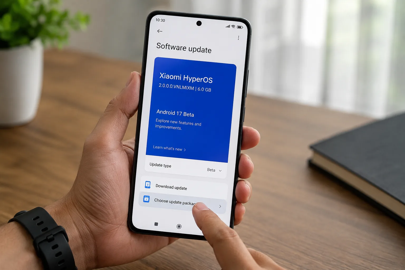 Xiaomi Android 17 install steps in HyperOS
