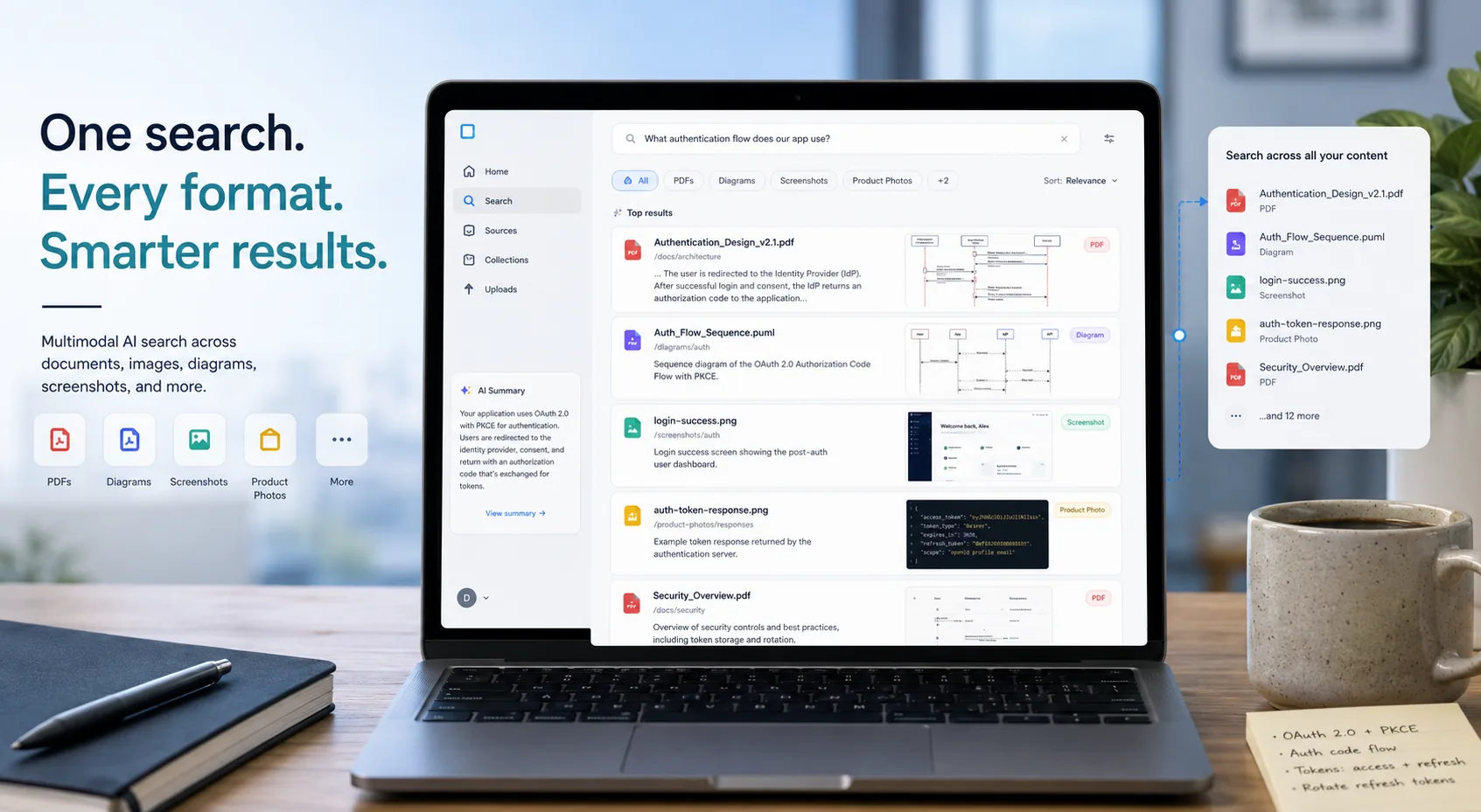 Gemini API File Search retrieving text, PDFs, screenshots, and visual assets for RAG apps